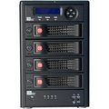 Cru-Dataport Rtx Secure 410-3Qr Four-Bay Encrypted Raid Enclosure, Aes 256Bit 35450-3130-0100